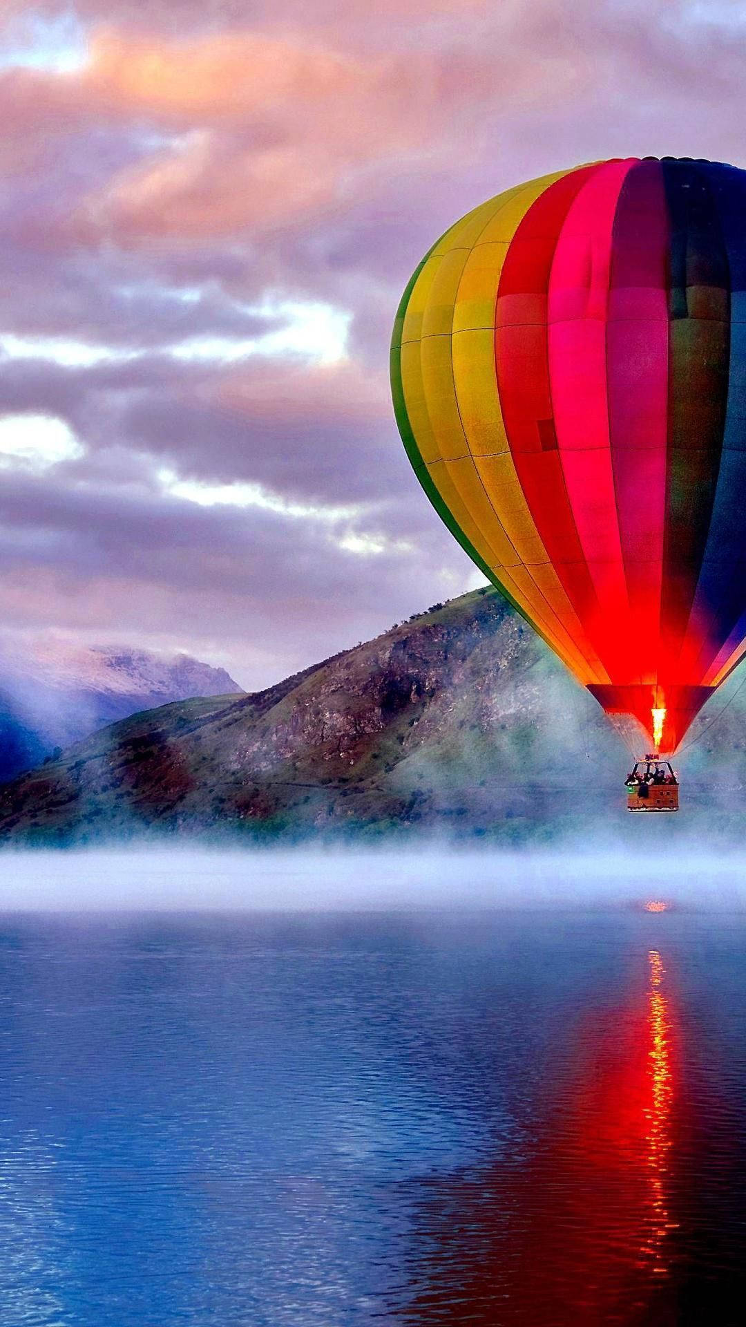 Hot Air Balloon Android Phone Wallpaper WallpapersOK