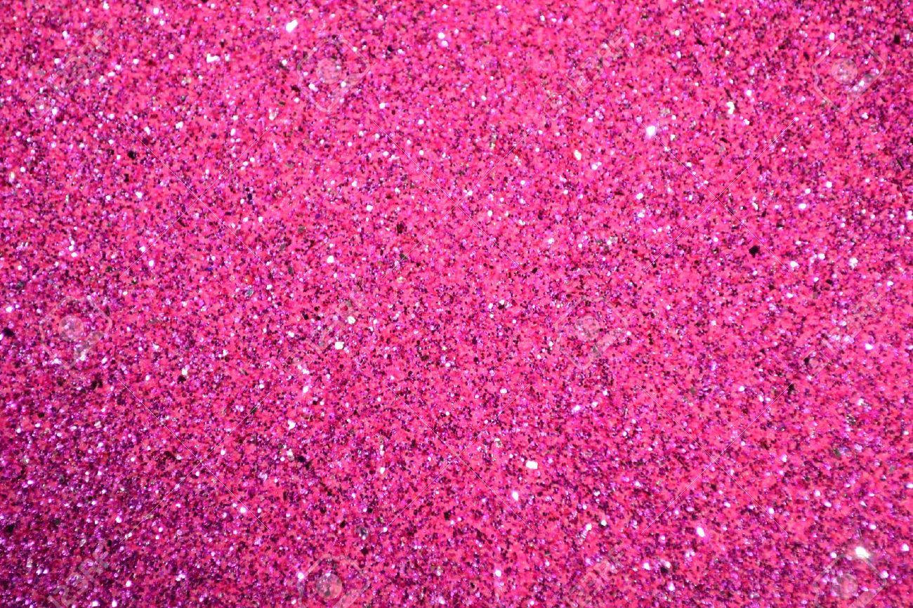 Hot Pink Glitter Wallpaper