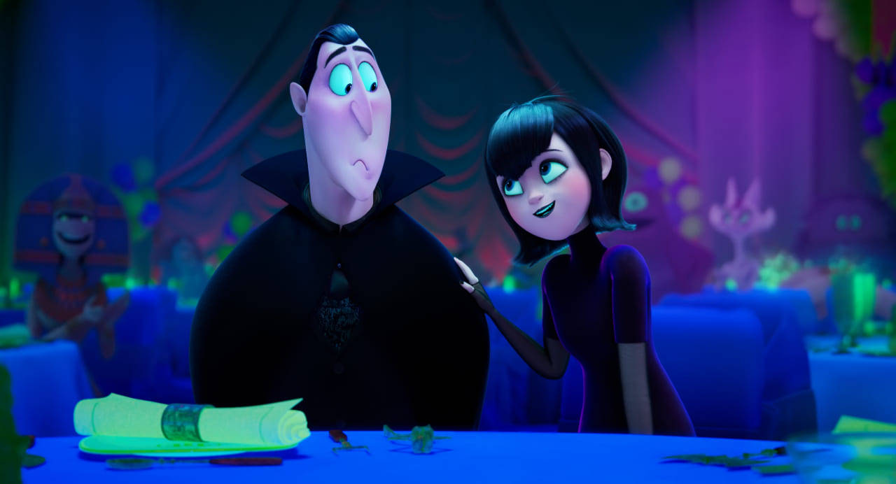 Hotel Transylvania Dining Table Wallpaper