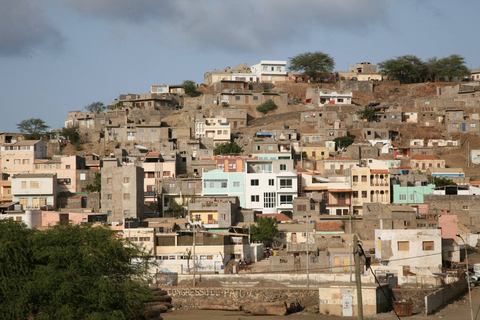 Houses In Cape Verde Wallpaper