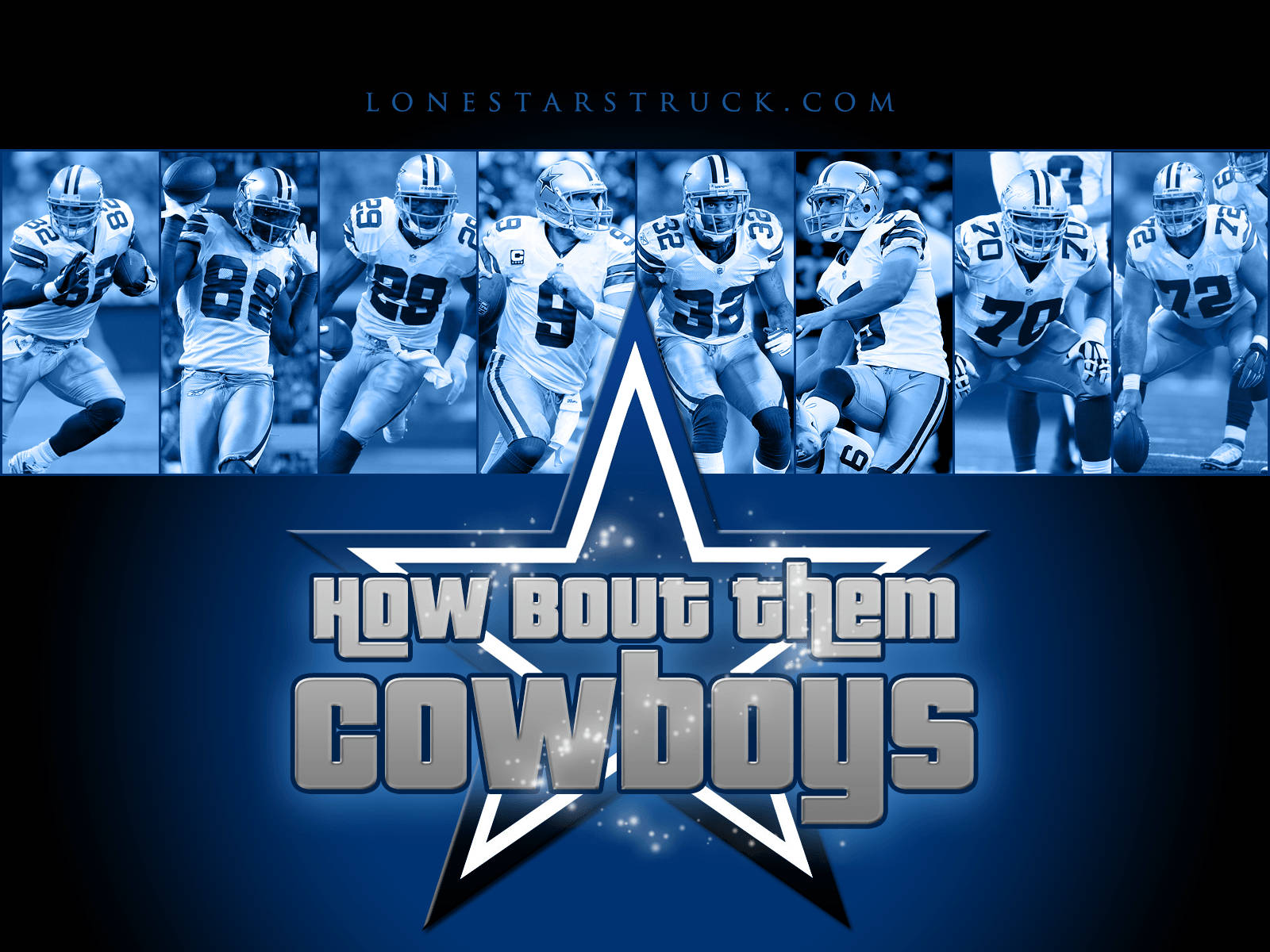 How Bout Them Cowboys Wallpaper - Lone Star Struck Wallpaper