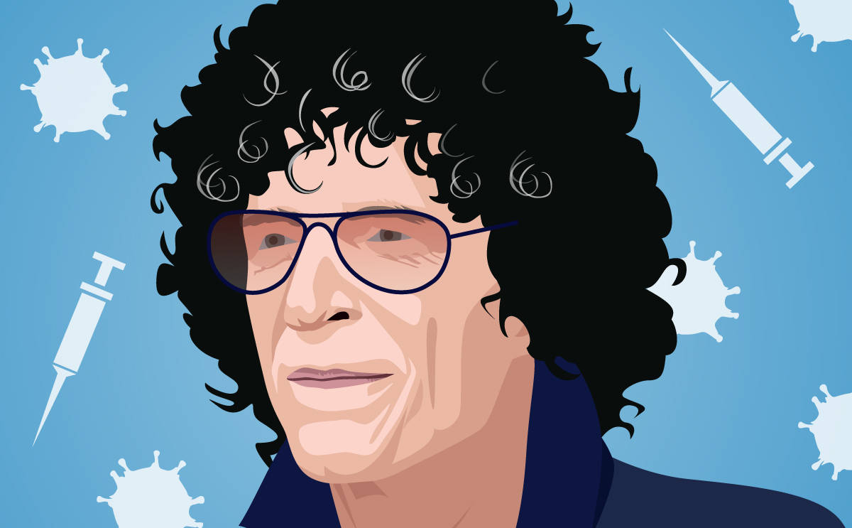 Howard Stern Digital Painting Wallpaper