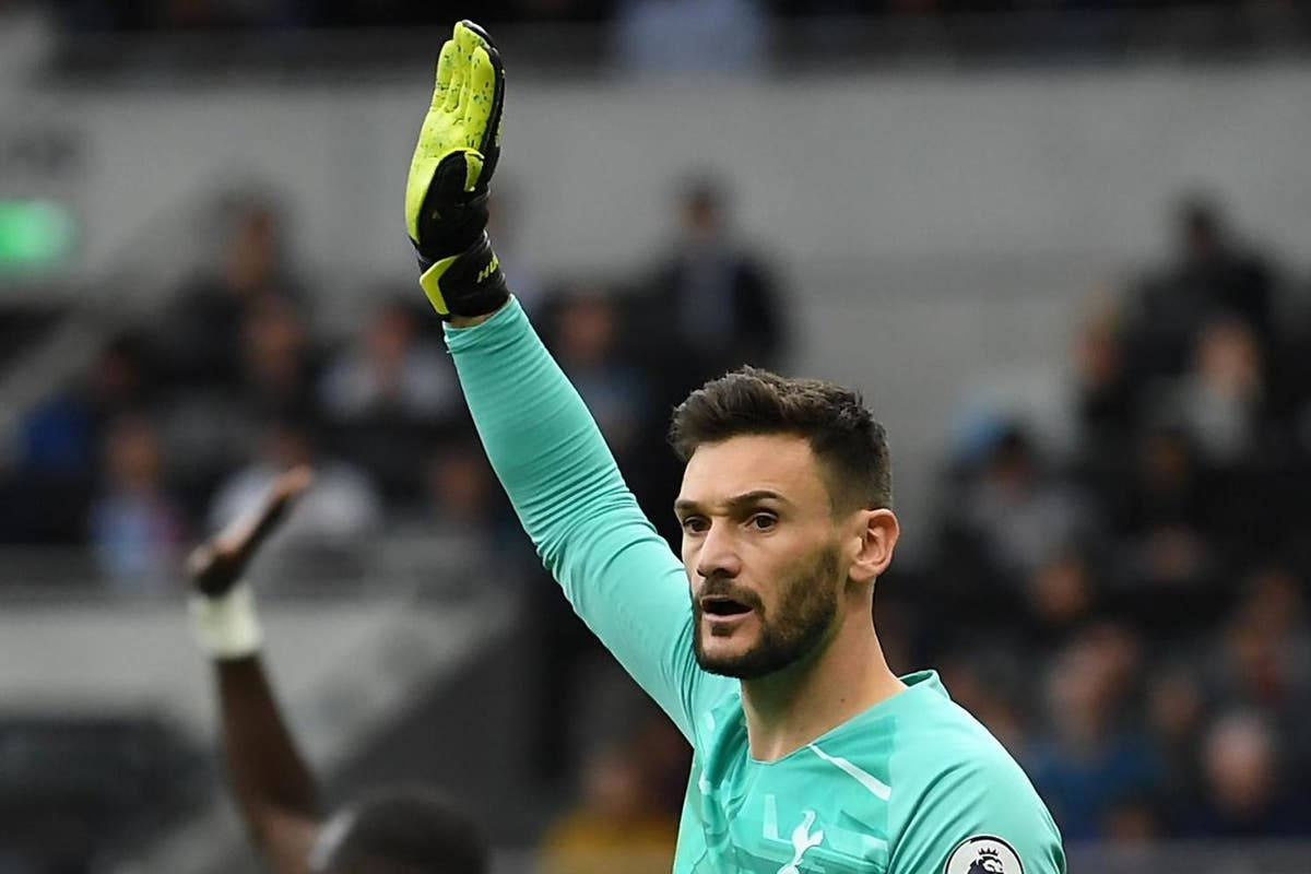 Hugo Lloris Single Hand Up Wallpaper