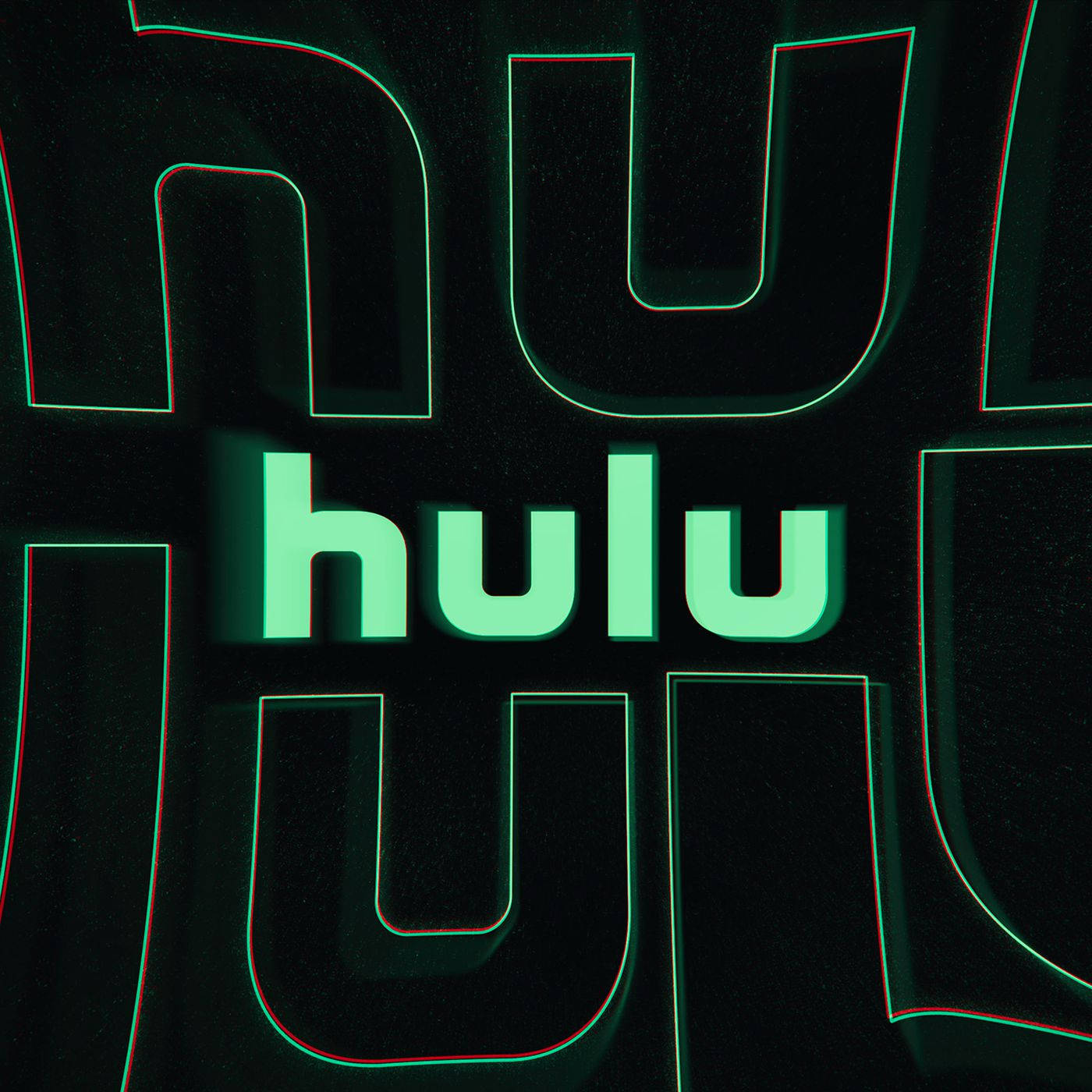 Hulu Funky Neon Wallpaper