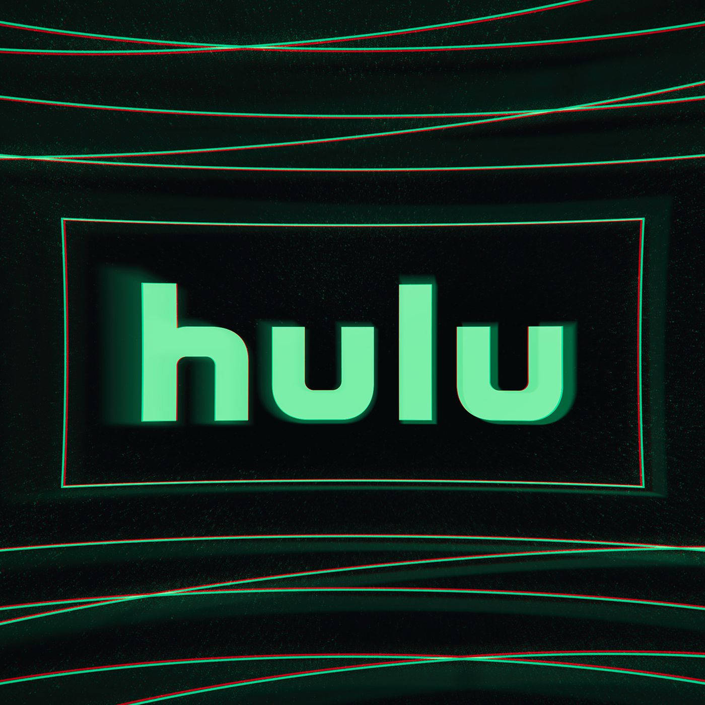 Hulu Logo Glitching Wallpaper