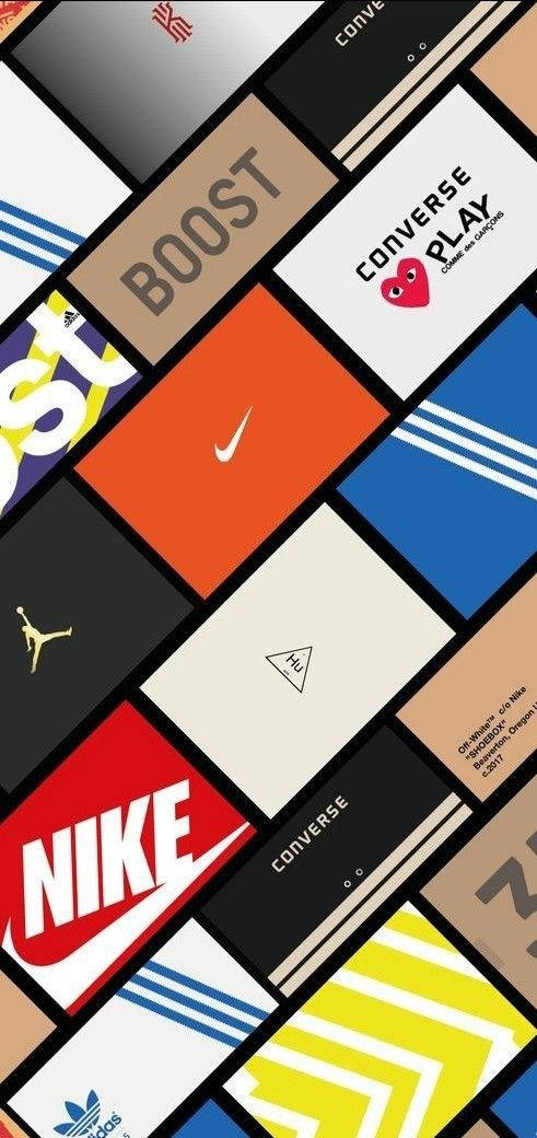 Hype Shoe Boxes Wallpaper