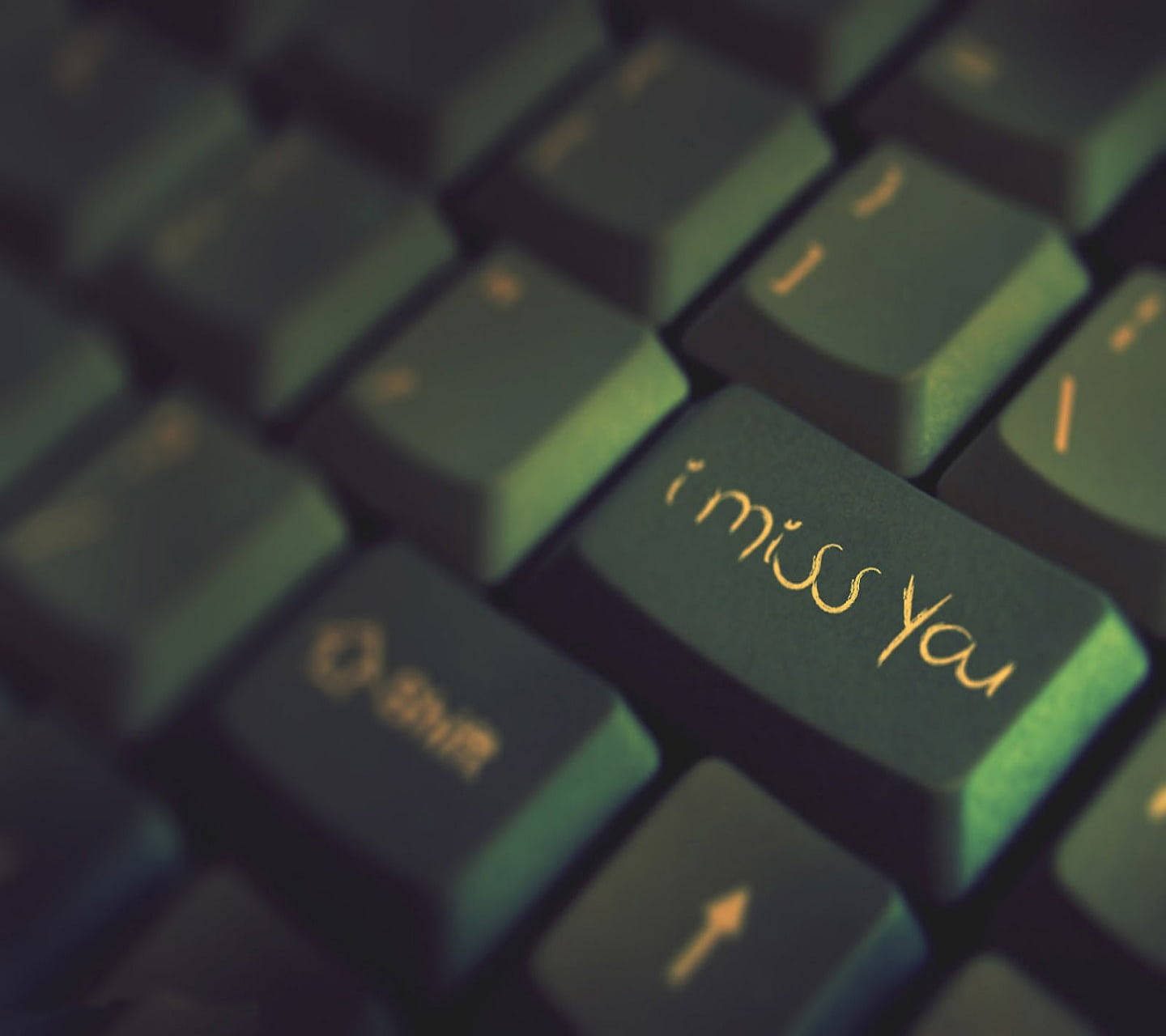 I Miss You Keycap Wallpaper