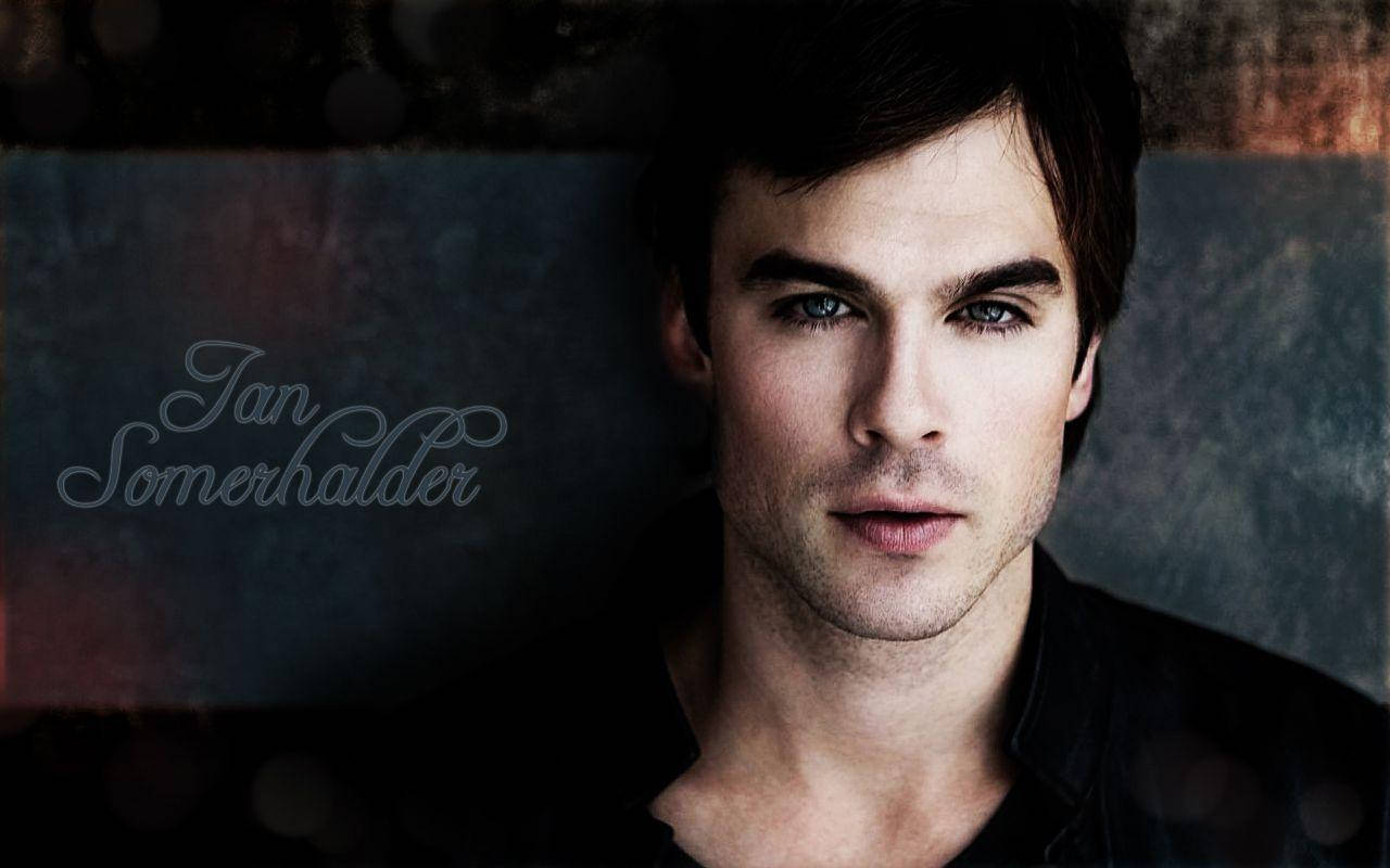 Ian Somerhalder As Damon Salvatore Wallpaper