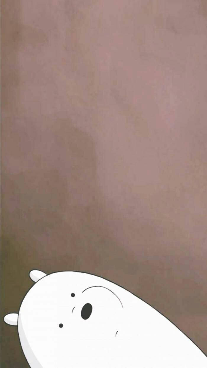 Ice Bear We Bare Bears Tilting Head Wallpaper