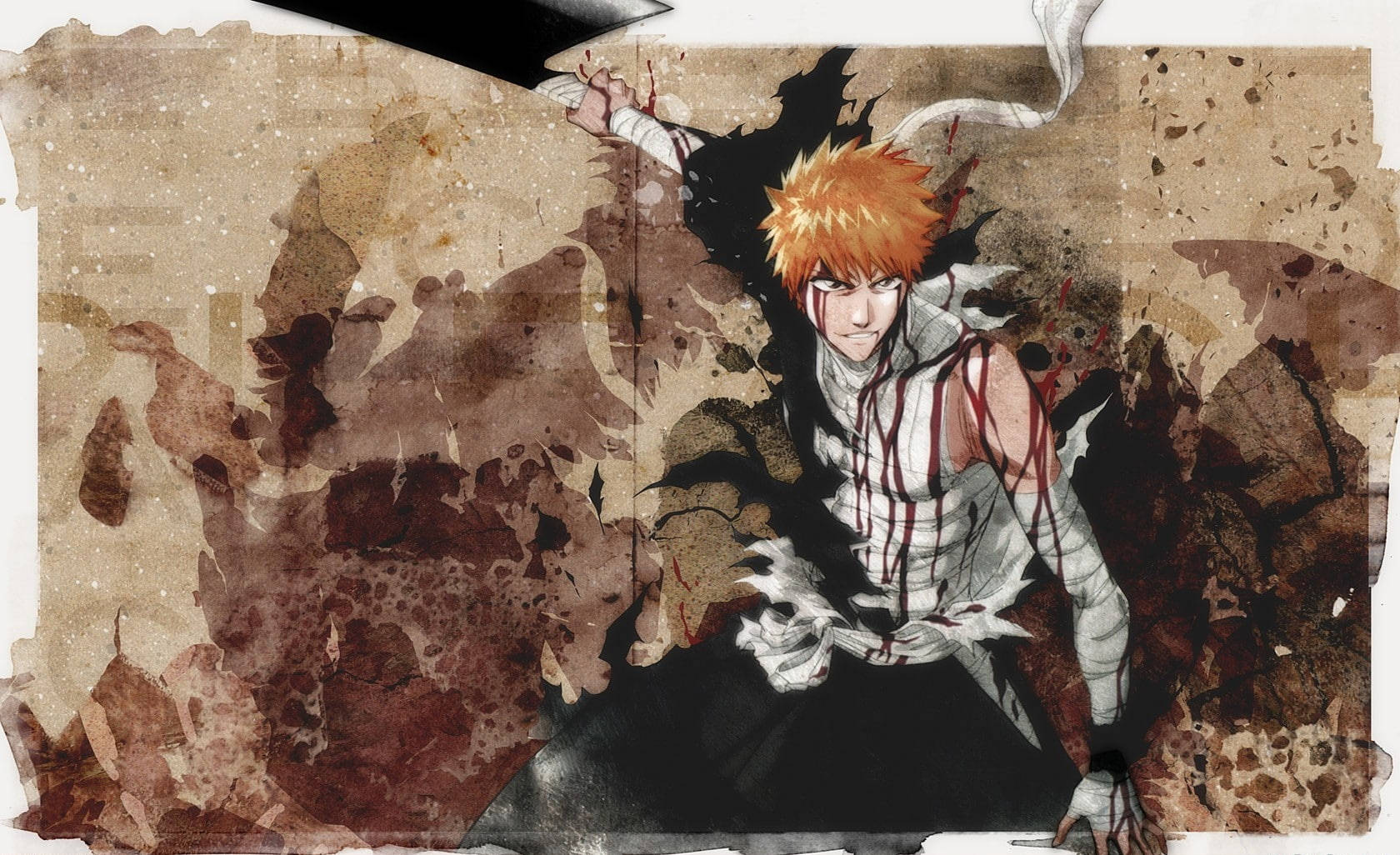 Ichigo Bankai Fight Mode Wallpaper