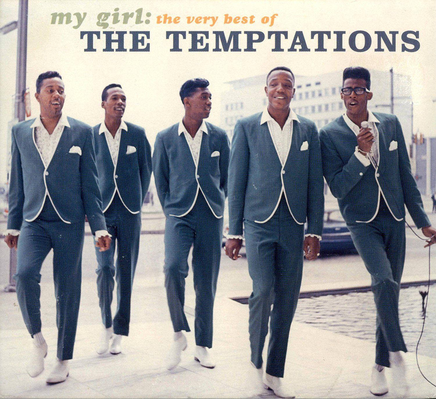 Iconic Album Cover Of My Girl: The Very Best Of The Temptations Wallpaper