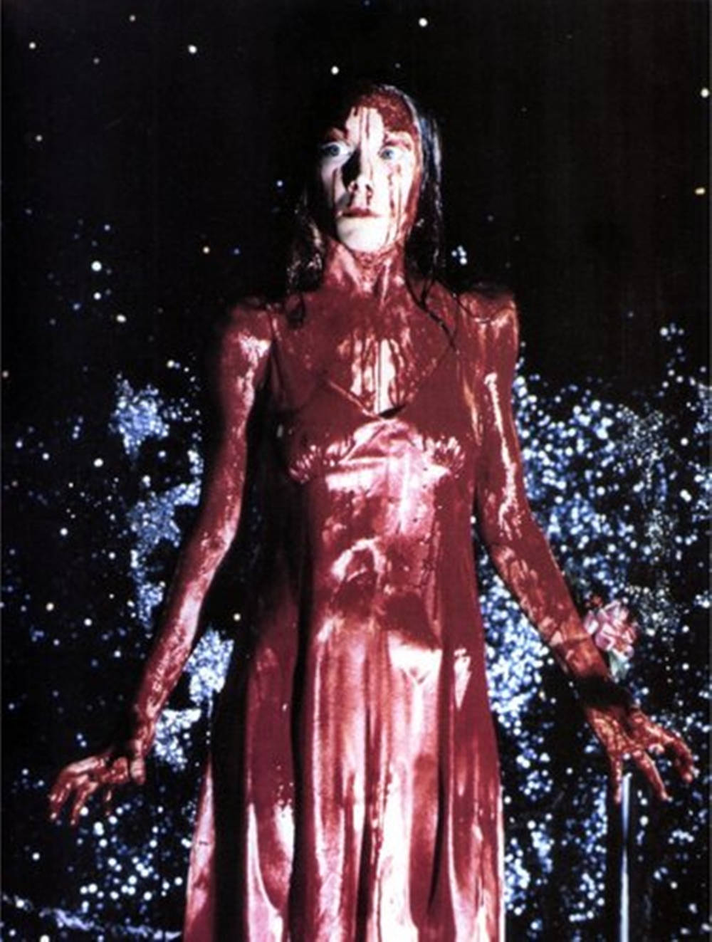 Iconic Scene Of Sissy Spacek In Carrie Wallpaper