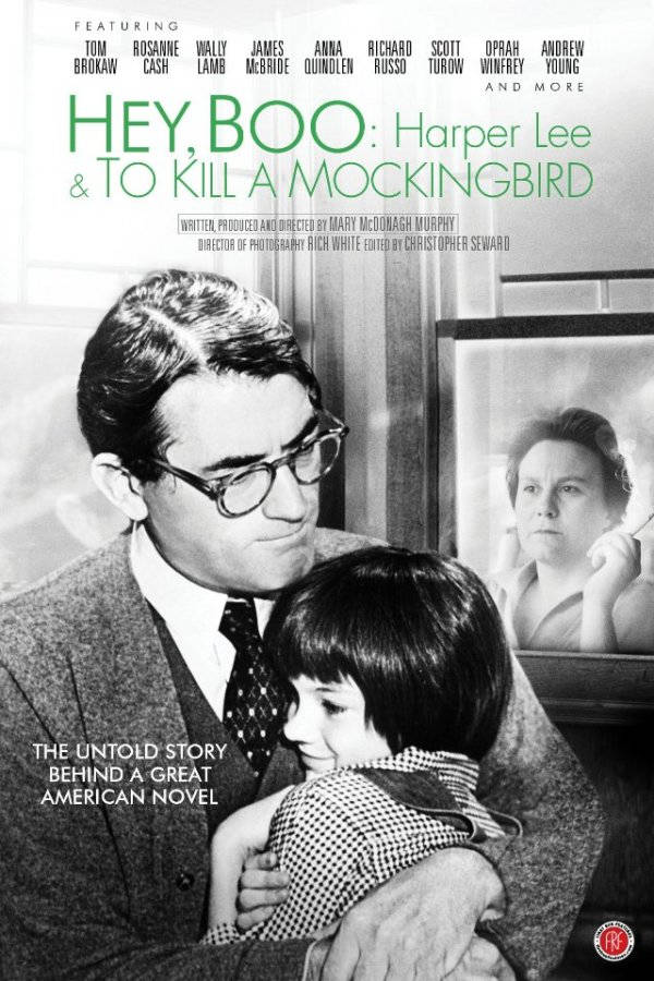 Iconic To Kill A Mockingbird Poster Featuring Harper Lee Wallpaper