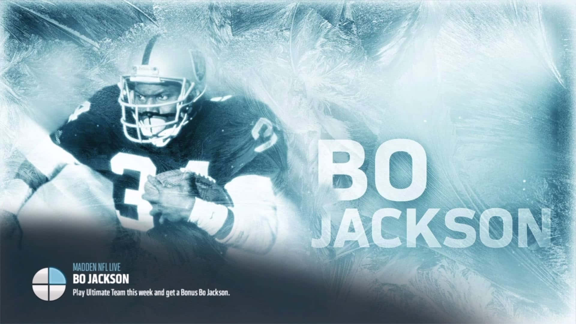 Icy Blue Bo Jackson Wallpaper