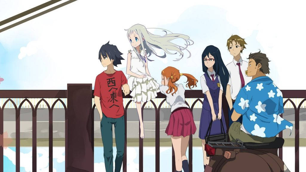 In The Bridge Anohana Wallpaper