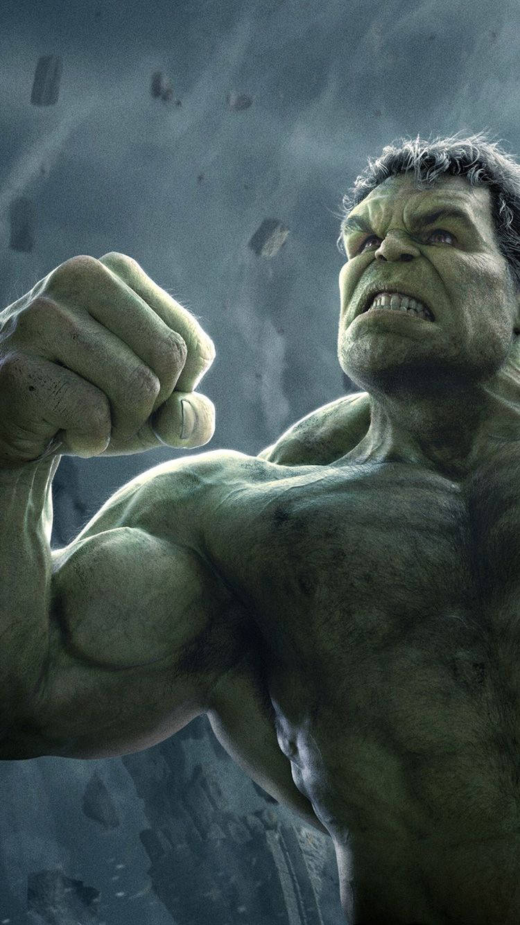 Incredible Hulk Portrait In High Resolution Wallpaper