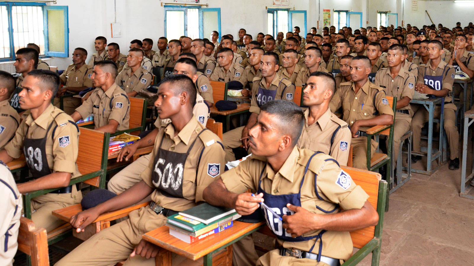 Indian Police During Refresher Wallpaper