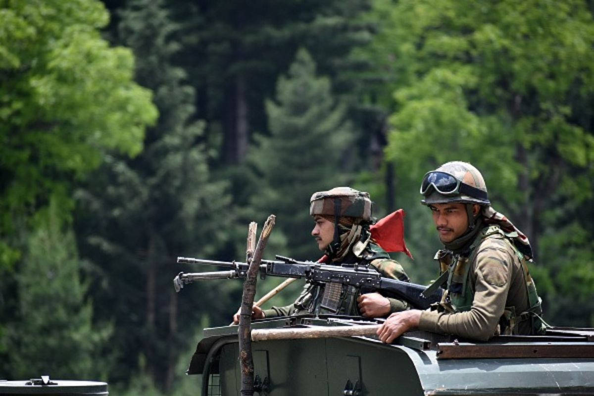 Indian Soldiers In Truck Wallpaper