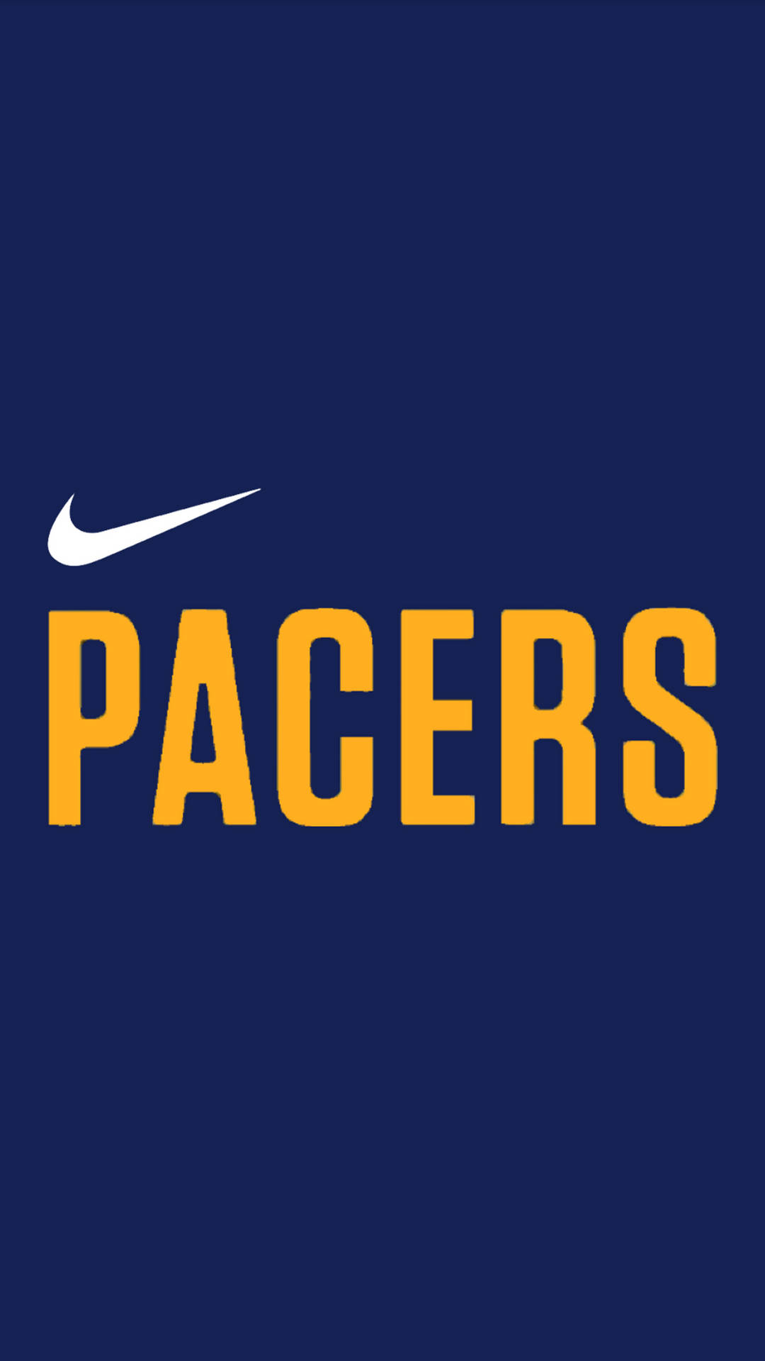 Indiana Pacers Nike Swoosh Logo Wallpaper WallpapersOK