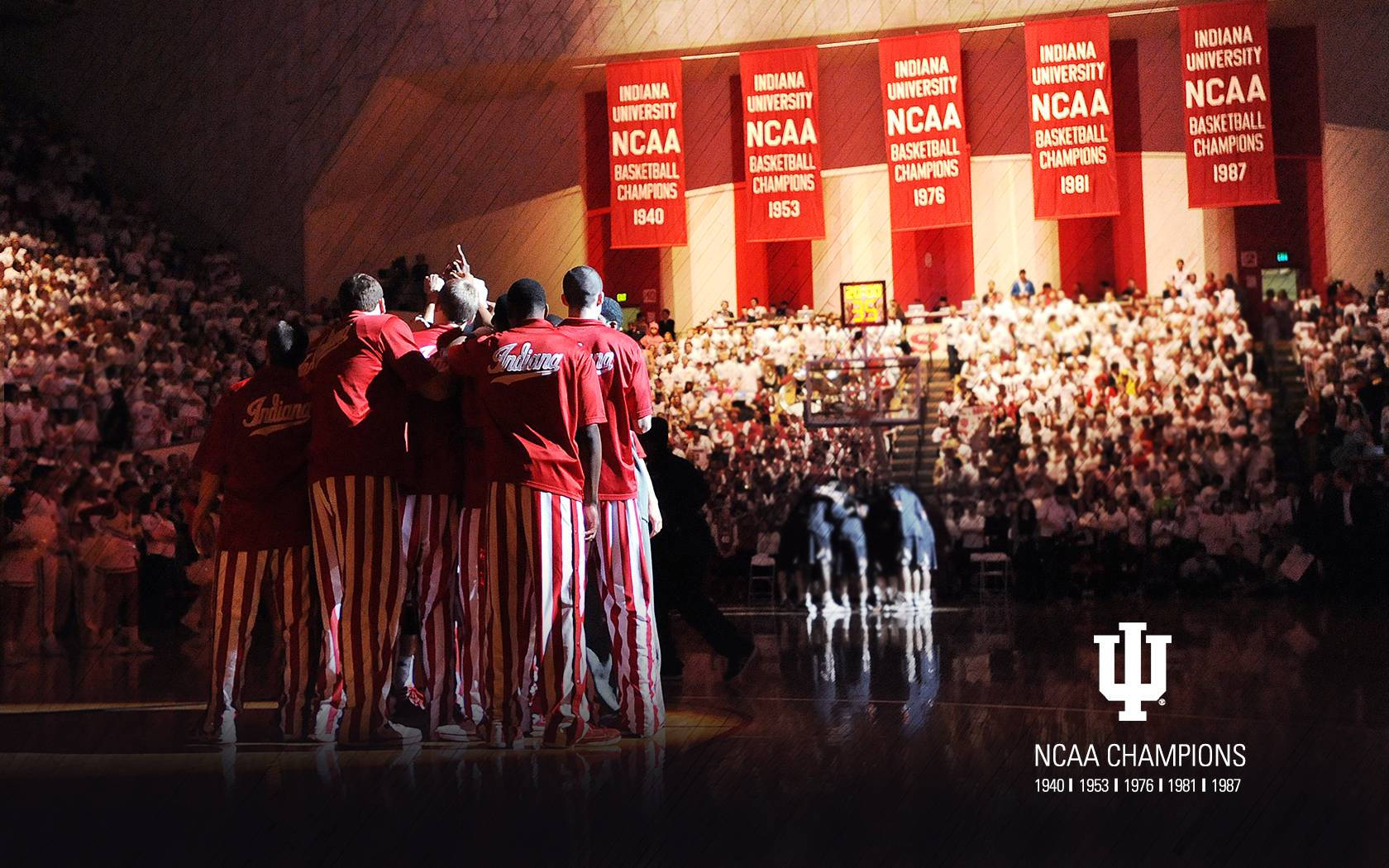 Indiana University Bloomington Basketball Poster Wallpaper