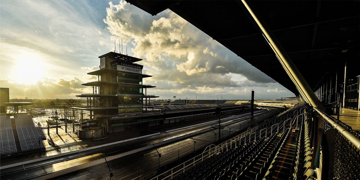 Indianapolis 500 Pagoda Sunset Wallpaper