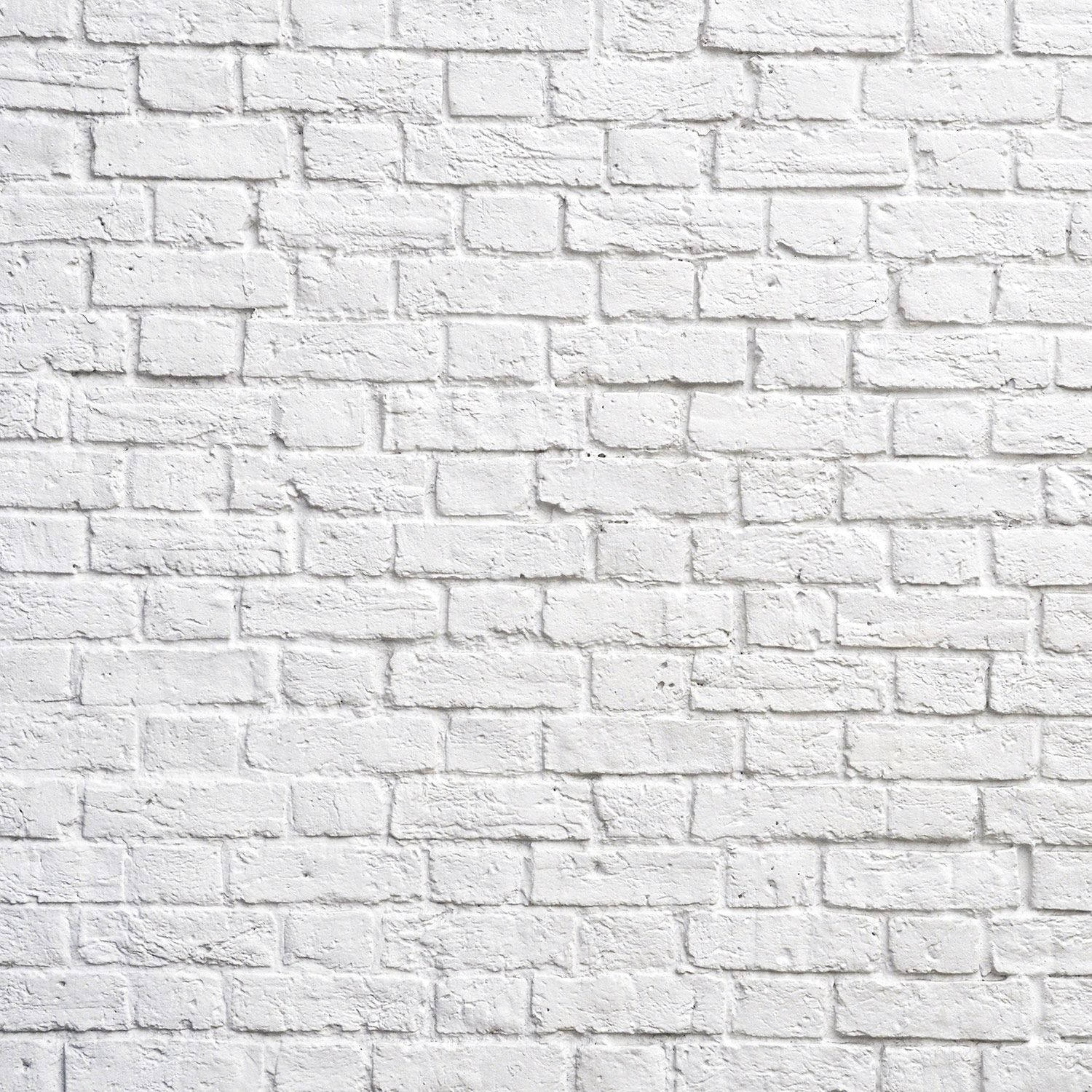 Industrial White Brick Flemish Bond Wallpaper