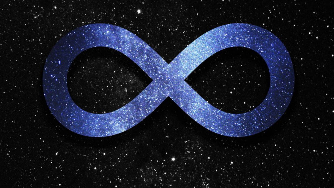 Infinity Symbol Stars Wallpaper