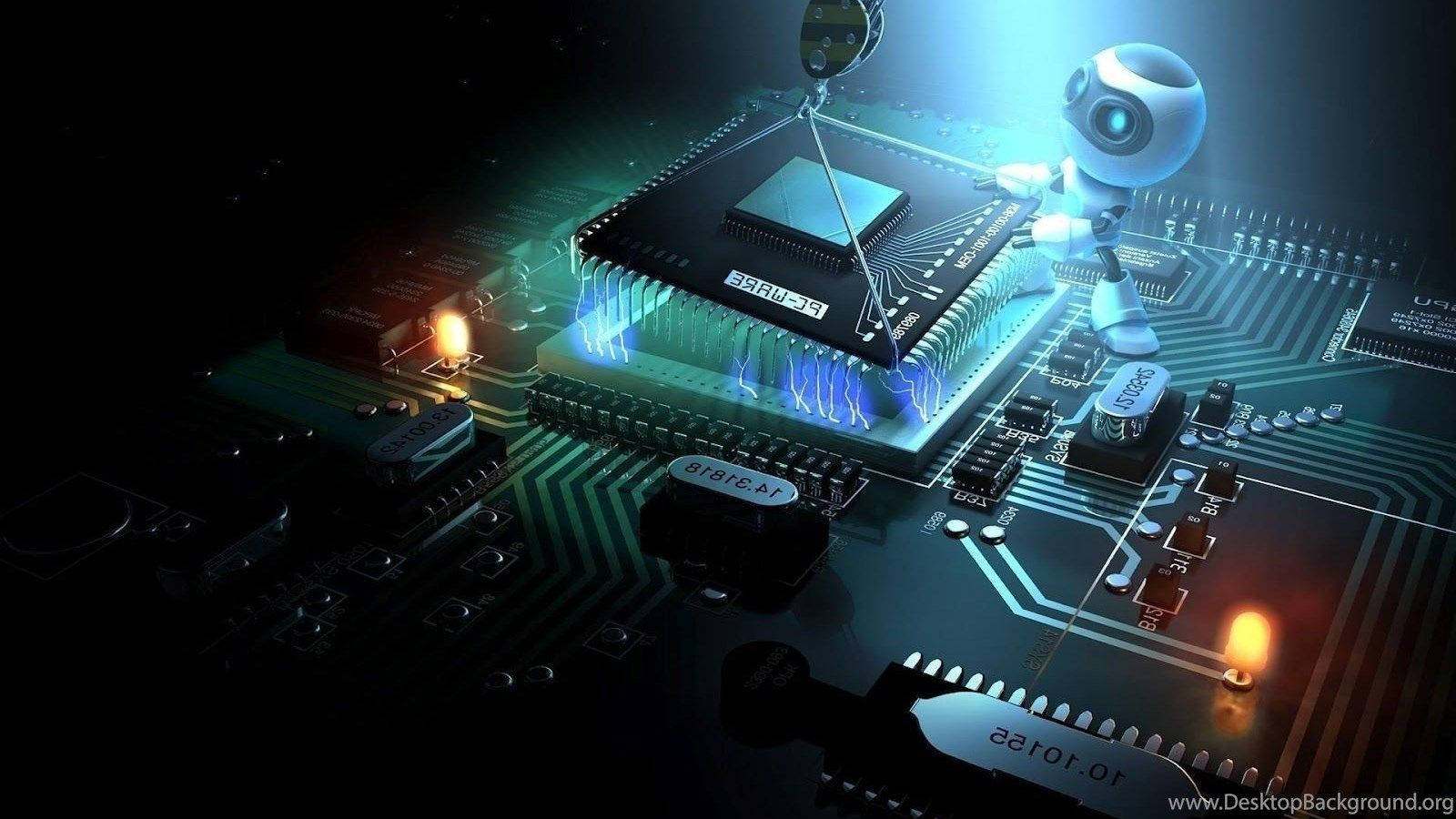 Information Technology Motherboard Chipset Wallpaper