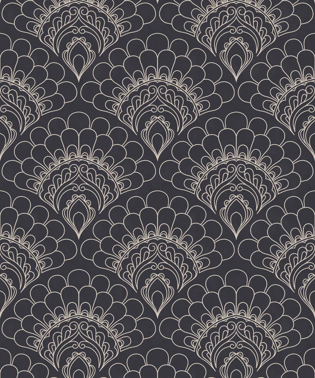 Intricate Boho Art Deco Pattern Wallpaper