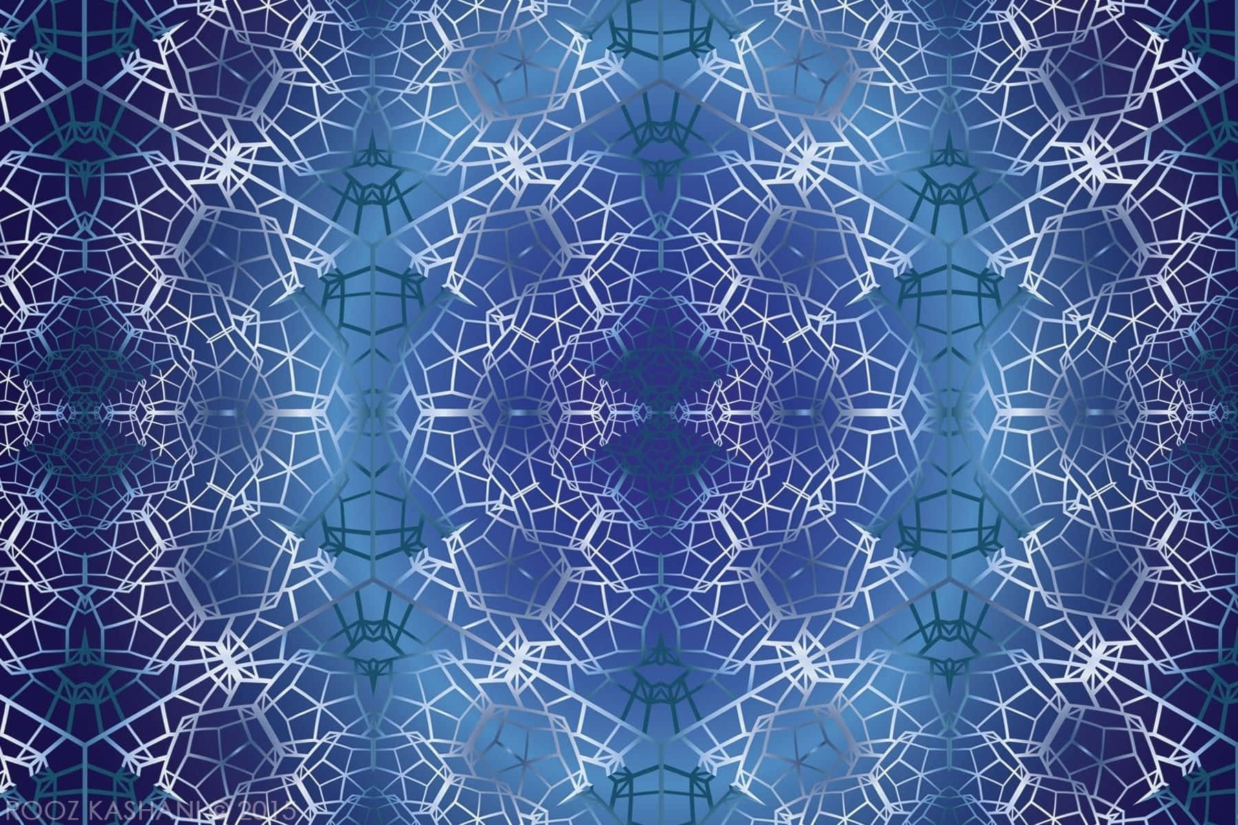 Intricate Sacred Geometry Pattern Wallpaper