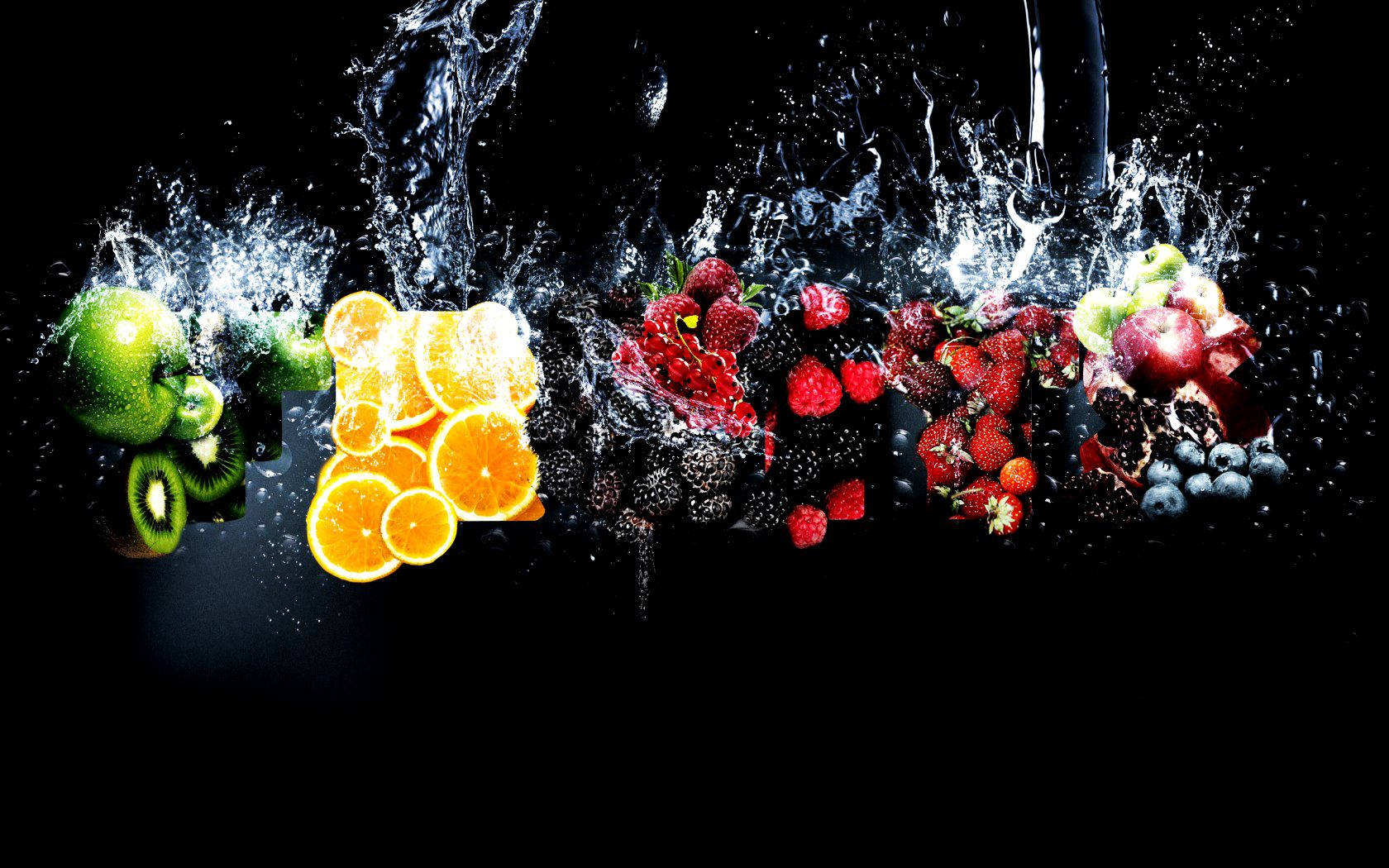 Invigorate Your Health - A Collection Of Various Fresh Fruits Wallpaper