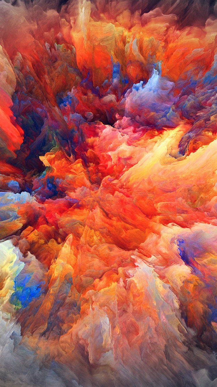 Ios 13 Color Explosion Wallpaper