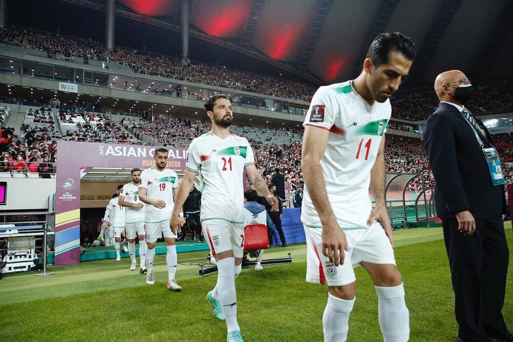 Iran National Football Team Grand Entrance Wallpaper