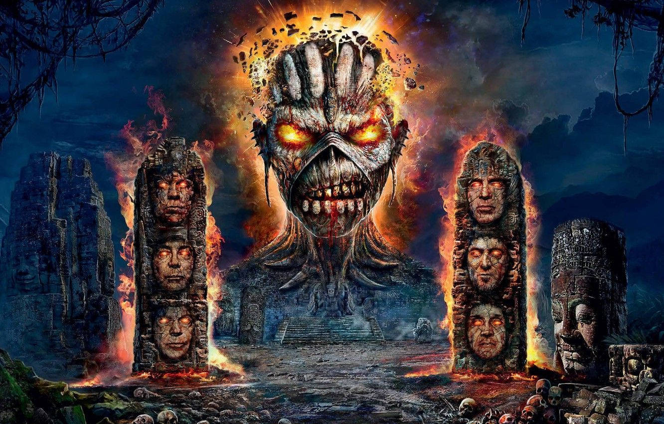 Iron Maiden Book Of Souls Wallpaper