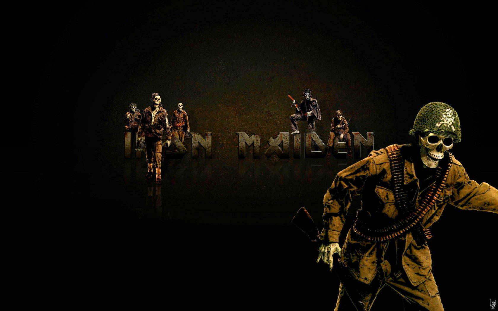 Iron Maiden The Trooper Wallpaper