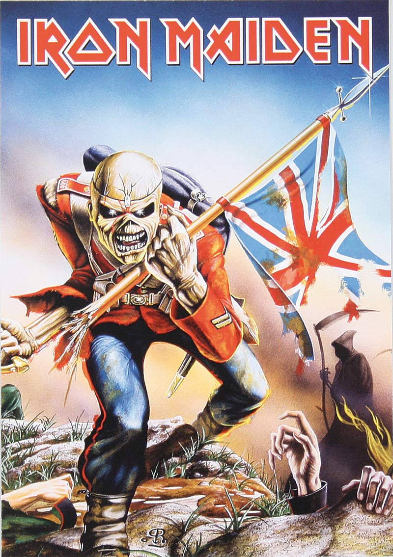 Iron Maiden The Trooper Poster Wallpaper