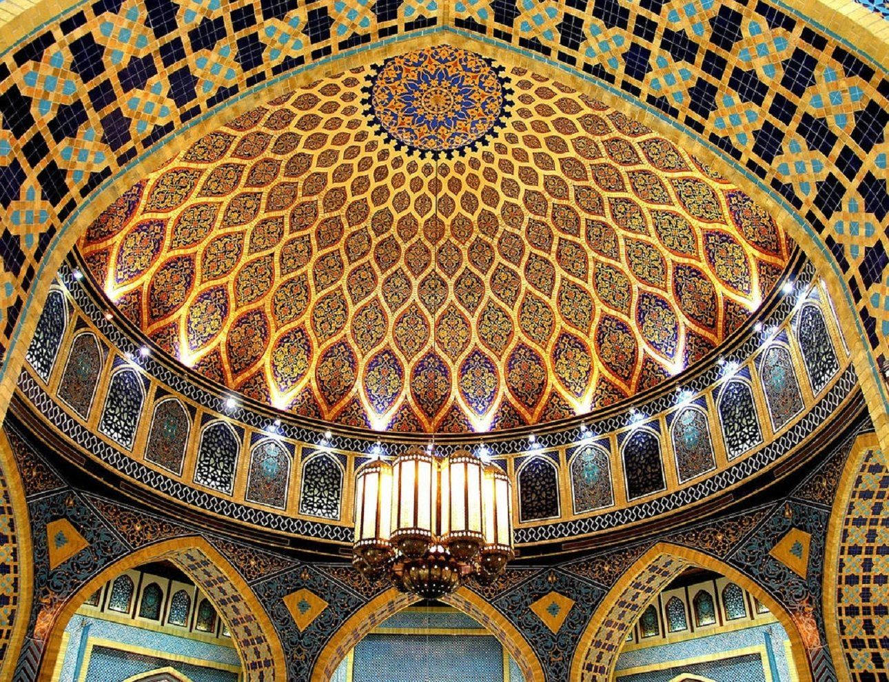 Islamic Architecture Interior Wallpaper