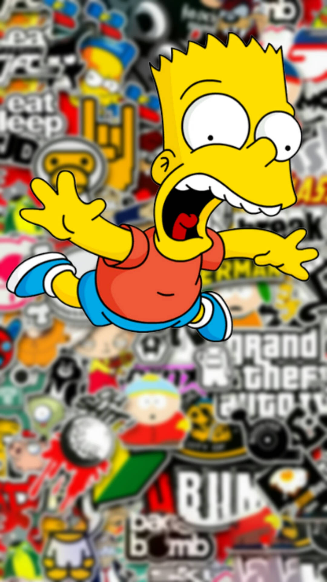 It's Bart Simpson...what's Up? Wallpaper