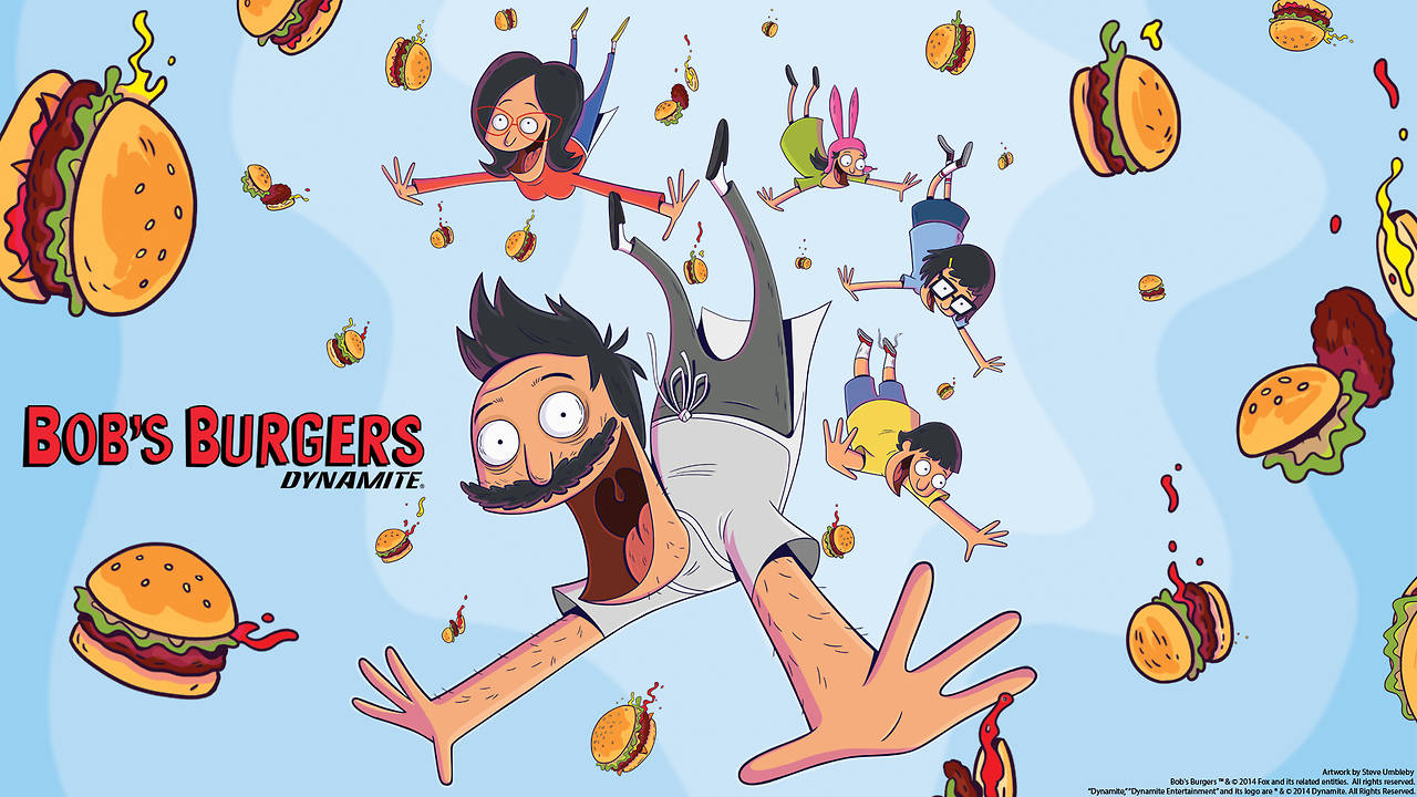 It's Raining Bobs Burgers Wallpaper