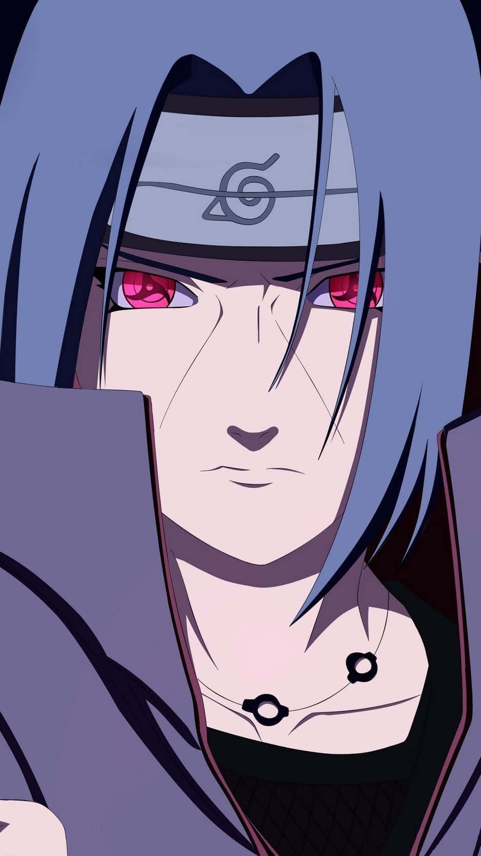 Itachi Uchiha's Mangekyou Sharingan Wallpaper