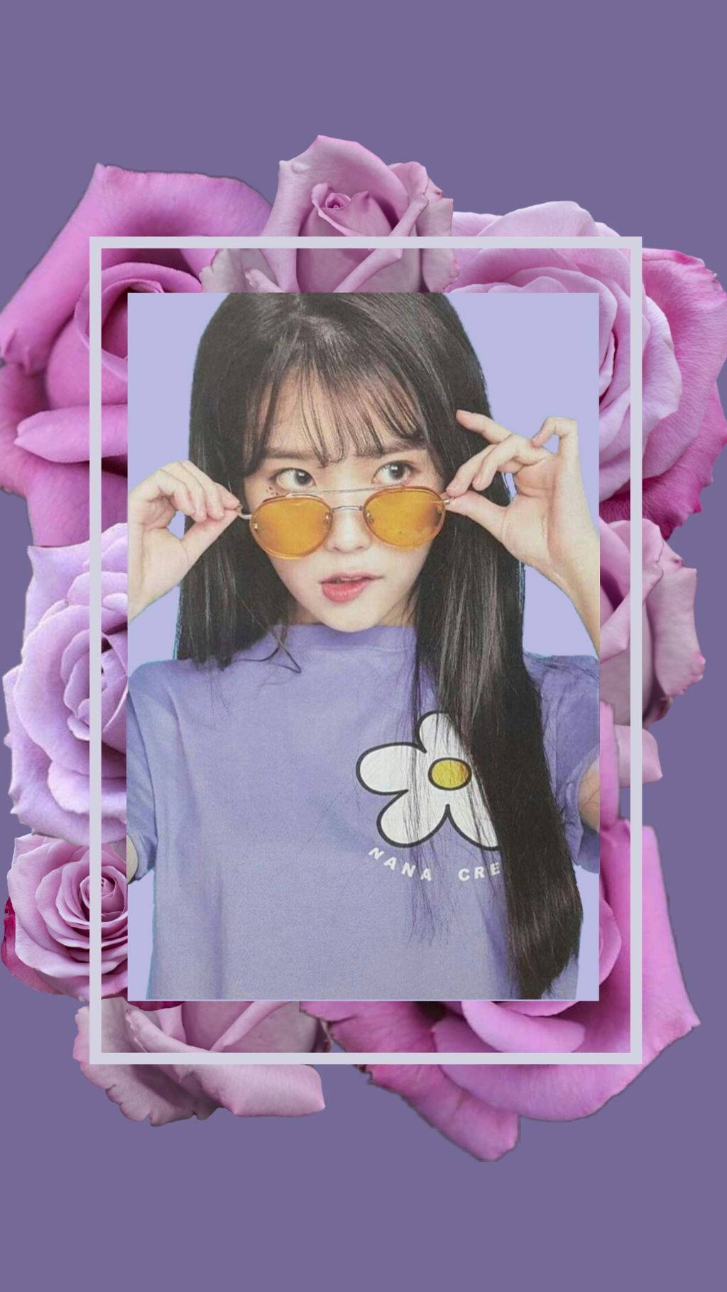 Iu Aesthetic Purple Wallpaper