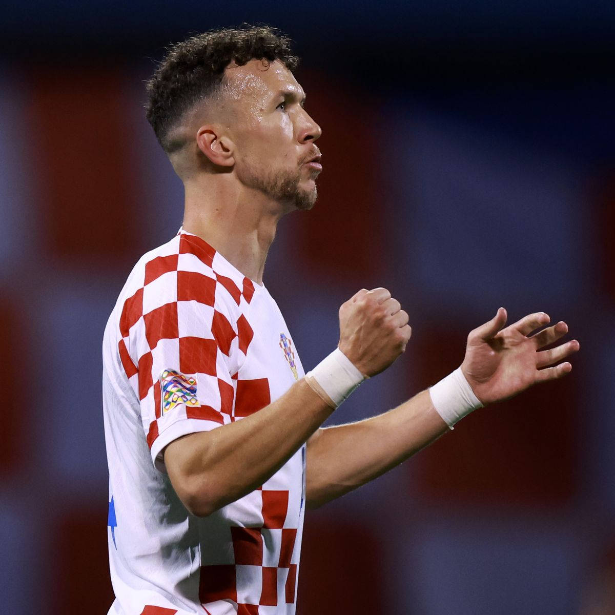 Ivan Perisic Clenching Fist Wallpaper