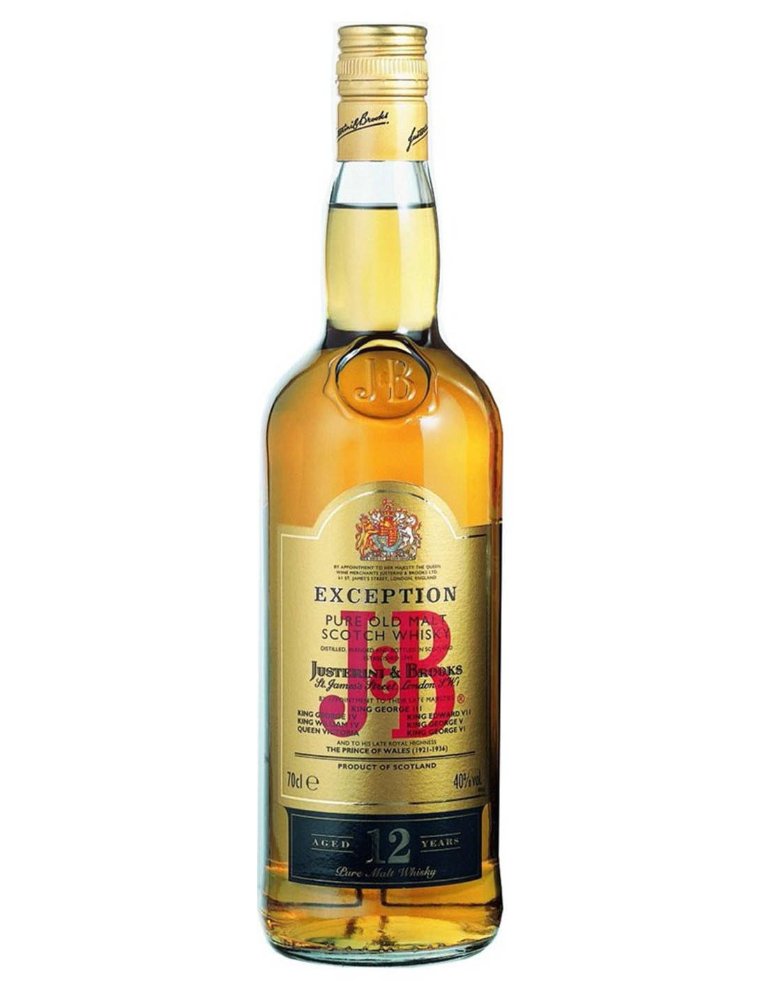 J&b Exception Golden Bottle Wallpaper