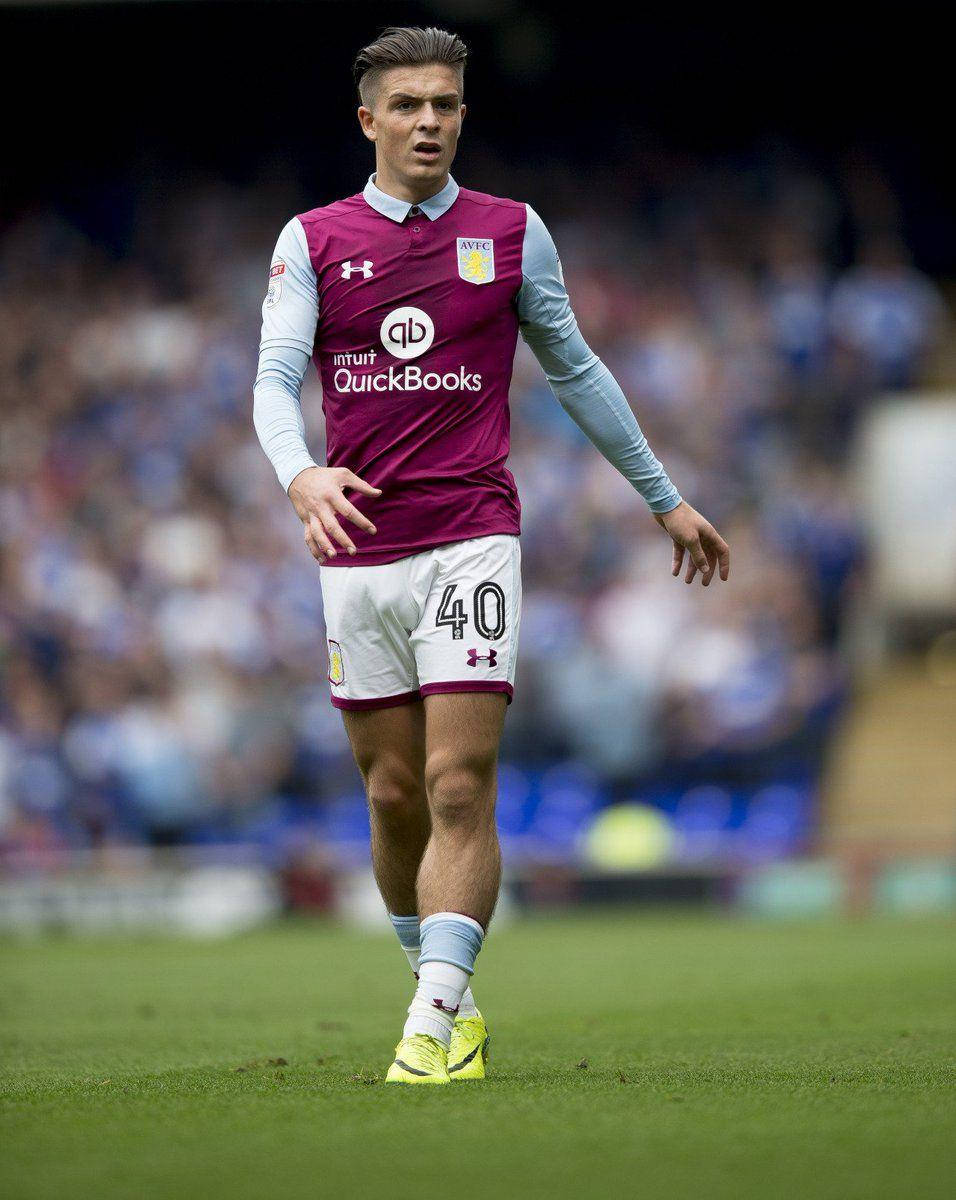 Jack Grealish Furrowed Brow Wallpaper