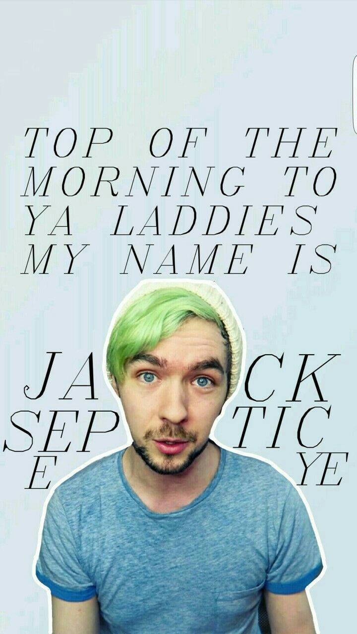 Jacksepticeye Greeting Wallpaper