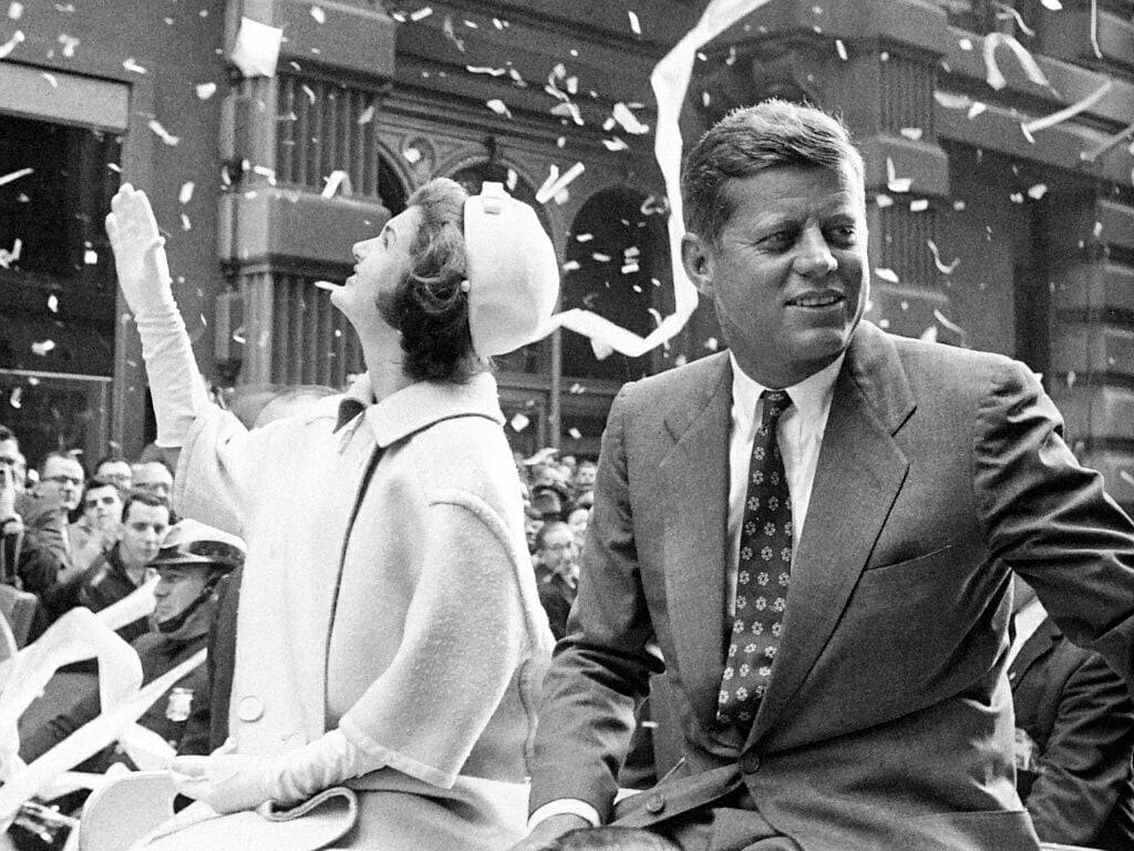 Jacquelyn And John F. Kennedy Wallpaper