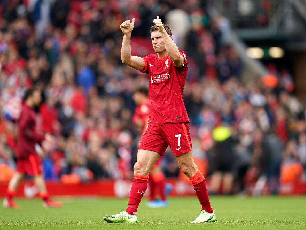 James Milner Giving Thumbs Up Wallpaper