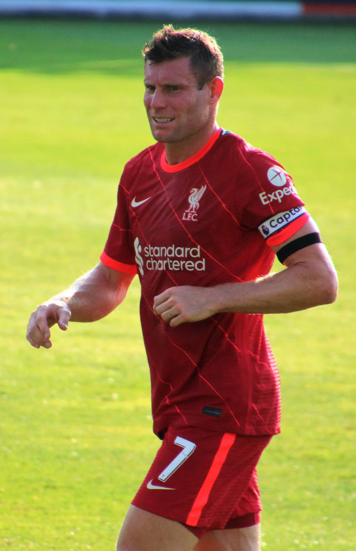 James Milner Lfc Player Portrait Wallpaper