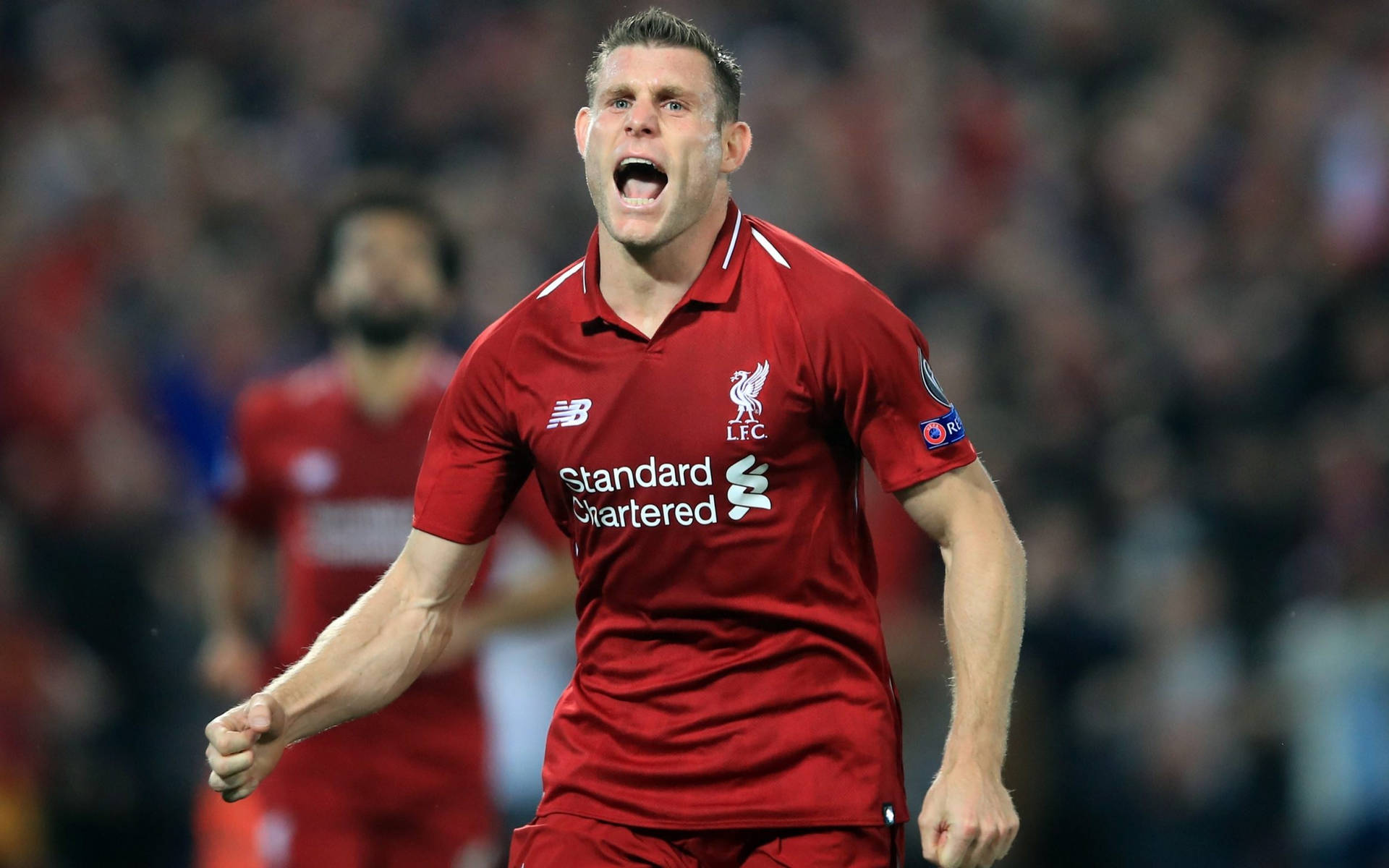 James Milner Passionate Playing Wallpaper