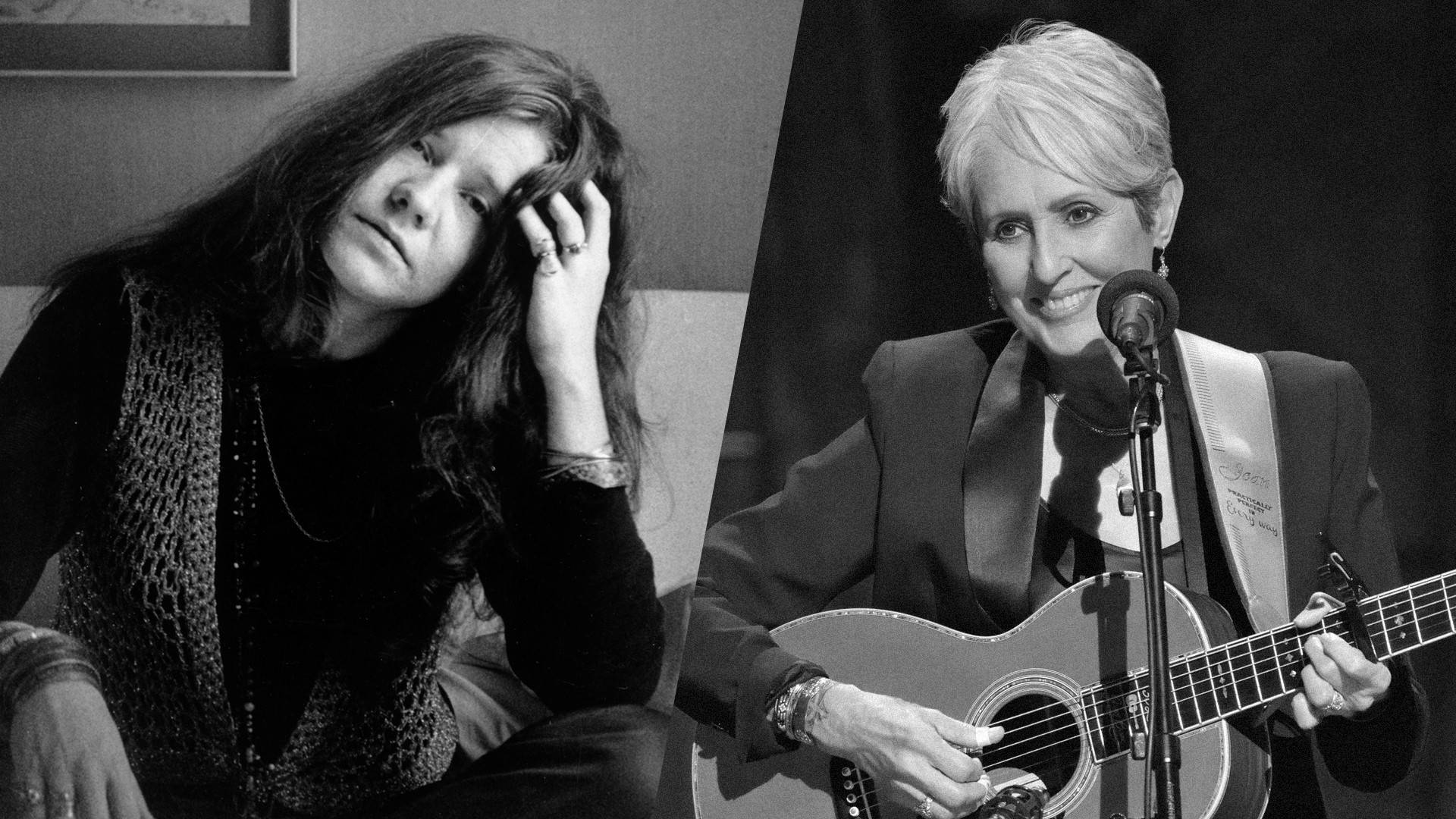 Janis Joplin And Joan Baez Wallpaper